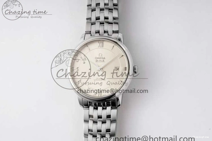 0506 Bright De Ville SS DIWF 1:1 Best Edition Silver Dial SS Markers on SS Bracelet MIYOTA 7848